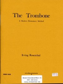 画像1: トロンボーンソロ楽譜　ザ　トロンボーン（練習曲集）　アービング　ローゼンタール著