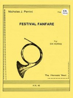 画像1: ホルン６重奏楽譜　ホルン六重奏のためのフェスティバル ファンファーレ ニコラス 　作曲／ペリーニ【2012年11月取扱開始】