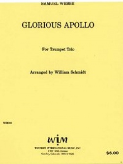 画像1: トランペット３重奏楽譜　3本のトランペットのためのグロリアス　アポロ　作曲／サミュエル　ウェッブ【2012年12月取扱開始】