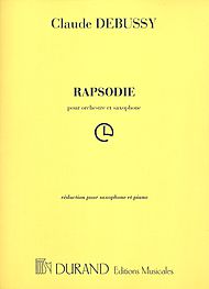 画像1: アルトサックス＆ピアノ楽譜 　狂詩曲（Rapsodie）　作曲／ドビュッシー（Debussy,C.)