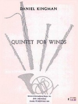 画像1: 木管５重奏楽譜　クインテット　フォー　ウィンズ 　作曲／ダニエル　キングマン【2012年12月取扱開始】