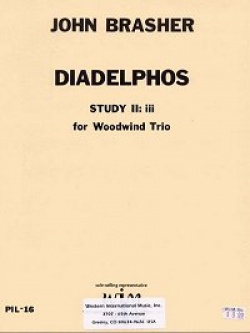 画像1: 木管３重奏楽譜　木管三重奏のためのディアデルフォス　作曲／ジョン　ブラッシャー【2012年12月取扱開始】