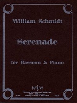 画像1: ファゴットソロ楽譜　バスーンとピアノのためのセレナーデ　作曲／ウィリアム　シュミット【2013年1月取扱開始】