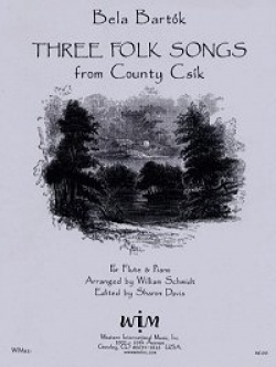 画像1: フルートソロ楽譜　フルートとピアノのための三つのハンガリー民謡　作曲／ベラ　バルトーク【2013年1月取扱開始】