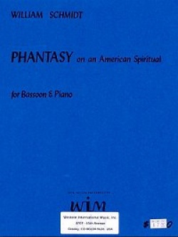 画像1: ファゴットソロ楽譜　バスーンとピアノのためのアメリカンスピリチュアルによる幻想曲　作曲／ウィリアム　シュミット【2013年1月取扱開始】