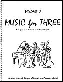 画像1: ミックス３重奏楽譜　Music for Three, Volume 2(Baroque, Classical & Romantic Favorites  )