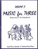画像1: ミックス３重奏楽譜　Music for Three, Volume 3(Sacred Music, Spirituals & Traditional Jewish Music )