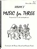 画像1: ミックス３重奏楽譜　Music for Three, Volume 8(More Baroque, Classical & Romantic Favorites)