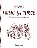 画像1: ミックス３重奏楽譜　Music for Three, Volume 4(Rags & Waltzes )