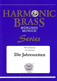 画像1: 金管５重奏楽譜　四季　（Die Jahreszeiten  ）　作曲／チャイコフスキー　編曲／Hans Zellner