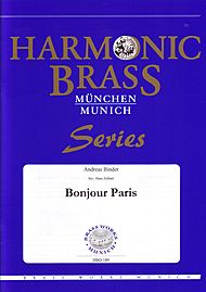 画像1: 金管５重奏楽譜　Bonjour Paris　作曲／Andreas Binder　編曲／Hans Zellner