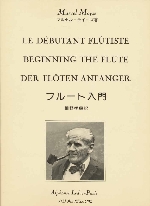 画像1: フルート教材　フルート入門 (Le Debutant Flutiste)　作曲/モイーズ マルセル(Moyse, Marcel)≪日本語版、日本語訳つき≫