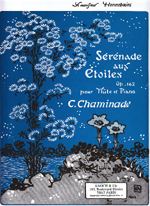 画像1: フルートソロ&ピアノ楽譜　星のセレナーデ（Serenade aux　Etoiles Op.142）　作曲／Chamiade,C.　監修（編曲）／【2014年12月取扱開始】
