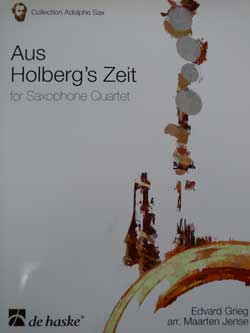 画像1: サックス４重奏楽譜　ホルベアの時代から　作曲／グリーグ　編曲／マールティン・イェンセ